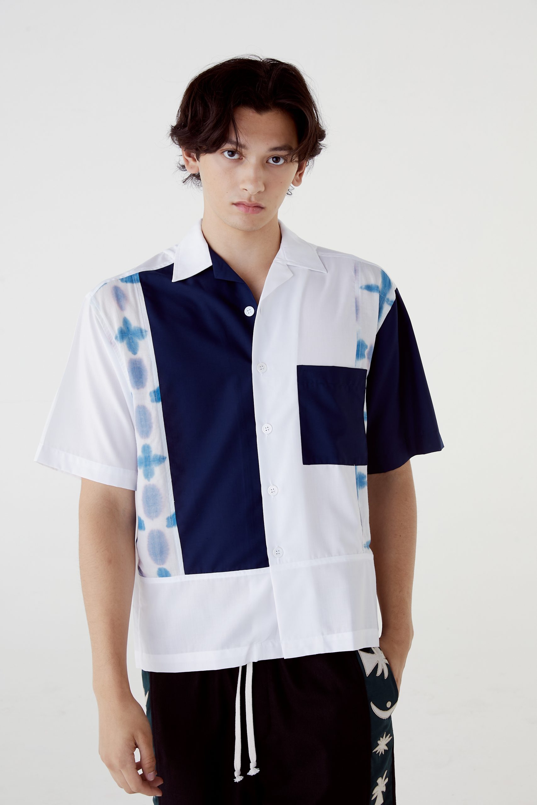 PATCHWORK TIE DYE SHIRT - Leisure Projects