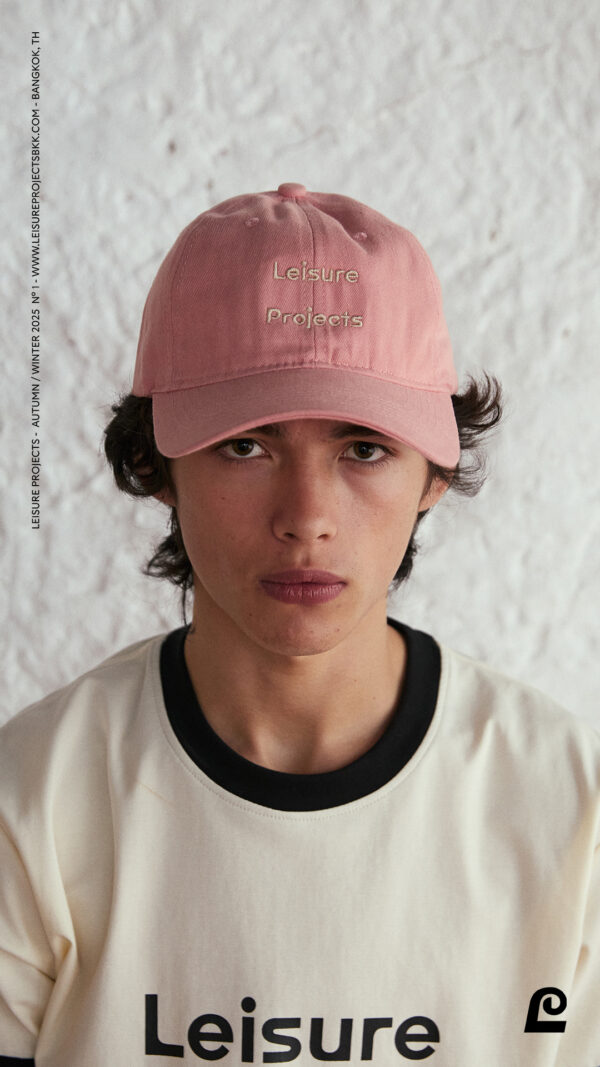 PINK LEISURE PROJECTS LOGO CAP