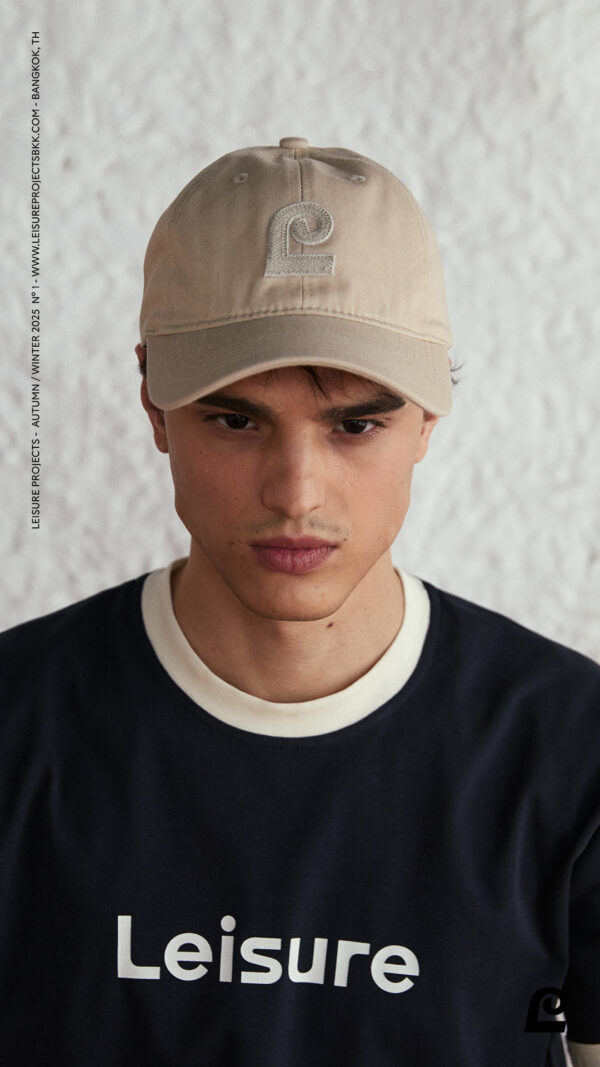 BEIGE LEISURE PROJECTS LOGO CAP