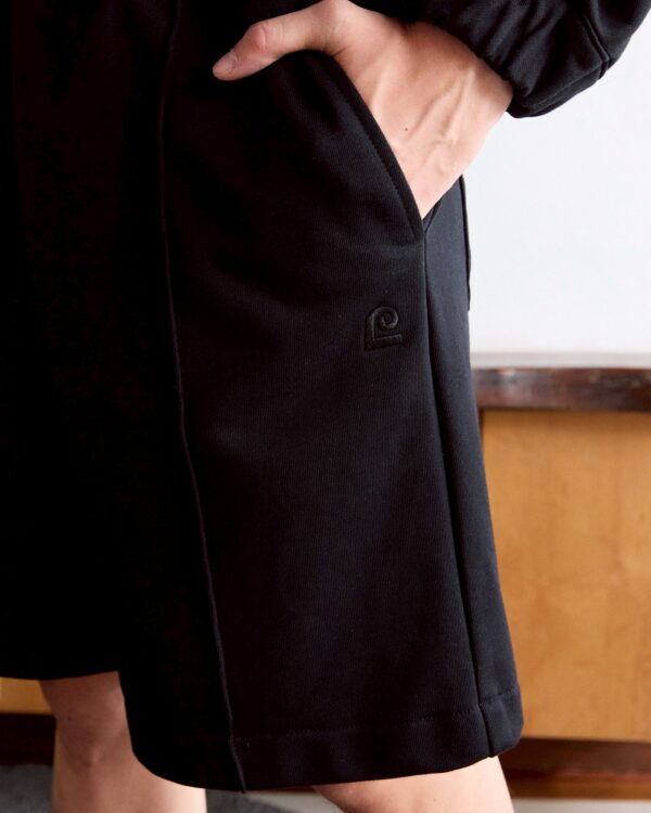 BLACK Leisure icon relax sweat shorts