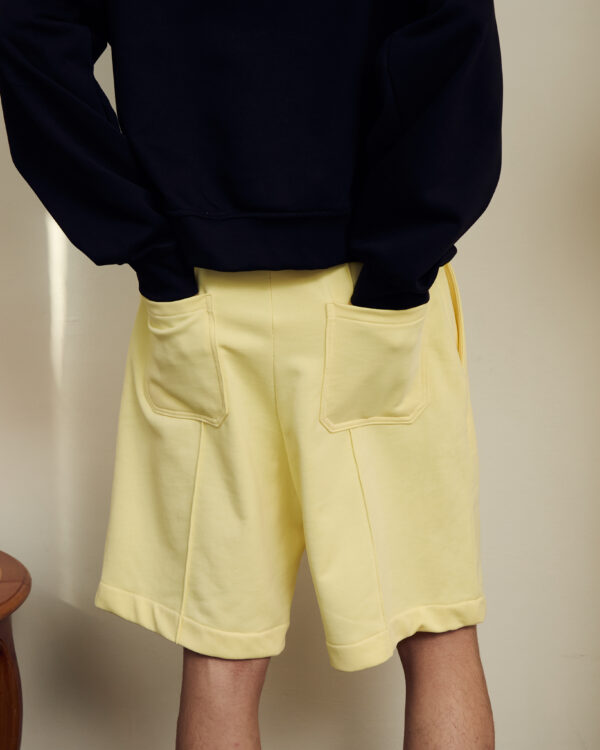 YELLOW Leisure Projects rivet sweat shorts
