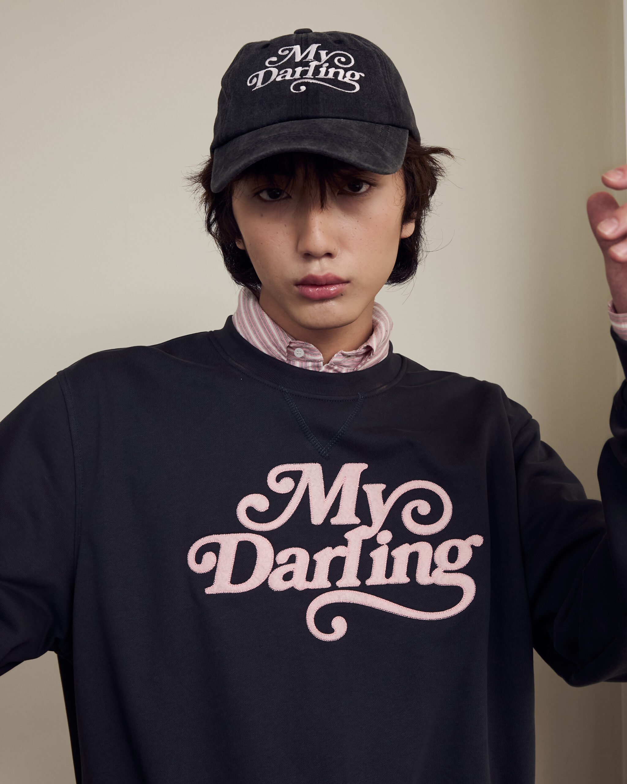 BLACK My darling cap - Leisure Projects